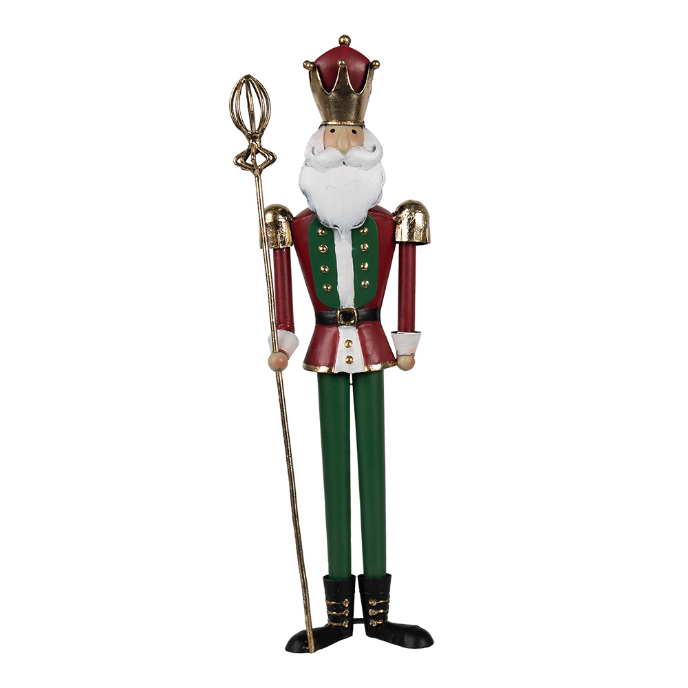 Decoratie notenkraker 11x8x36 cm