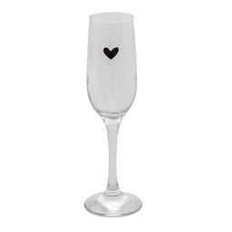 [6GL3524] Champagne Glass Transparent 200 ml