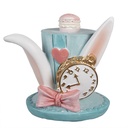 Decoration hat Blue White 9x8x9 cm