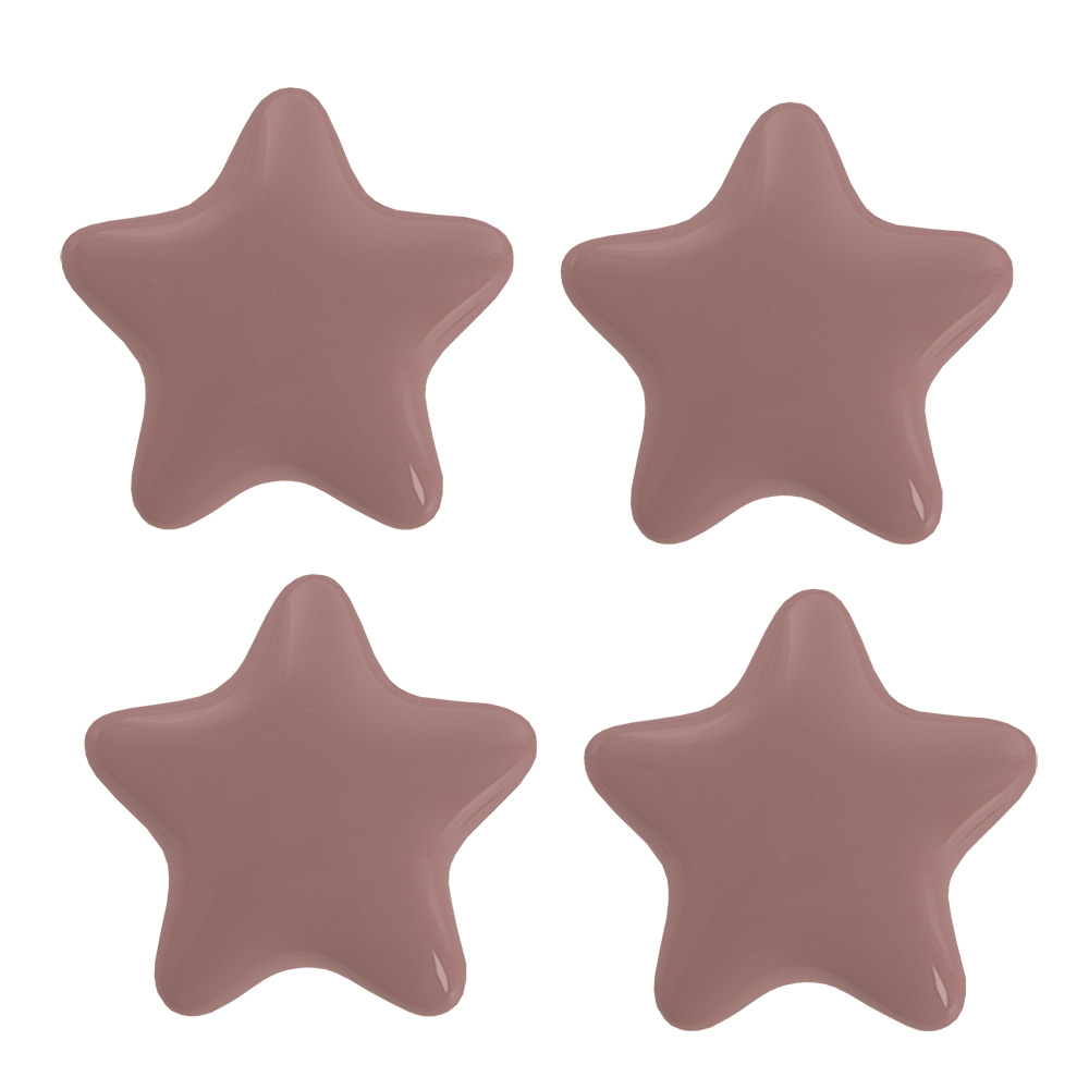 Deurknop set van 4 Ø 4x3/6 cm