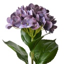 Fiori Finti Viola Verde 16x15x68 cm