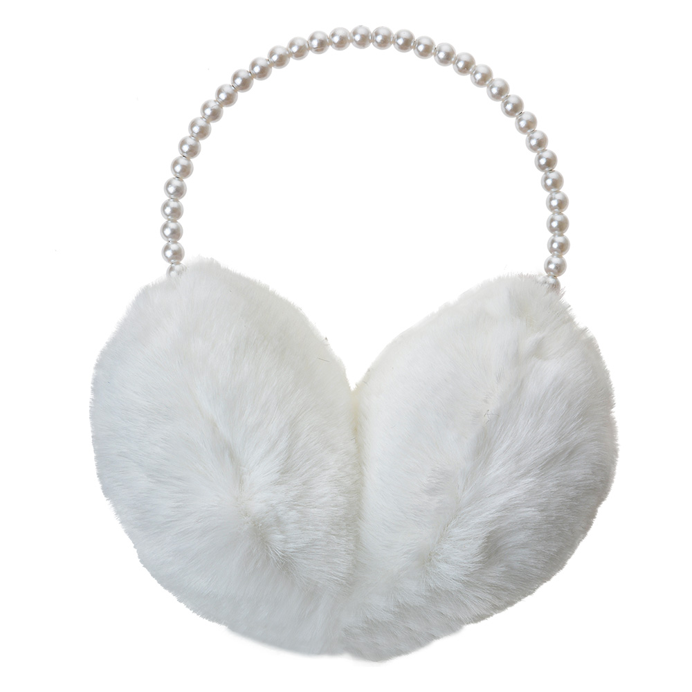 Ear Muffs Kids White