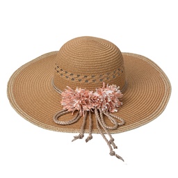 [JZHA0097CH] Hut Damen Braun 56 cm