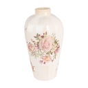 Vaso Beige Rosa Ø 17x30 cm