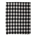 Plaid Noir, Blanc 130x170 cm