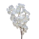 Decorative Artificial Branch with flowers White Ø 8x95 cm