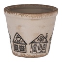 Decoratie bloempot Ø 8x7 cm
