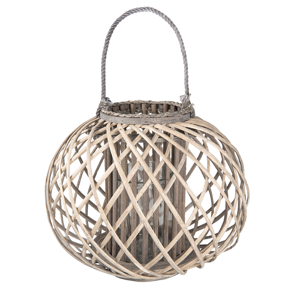 Tealight Holder Grey Ø 47x36 cm