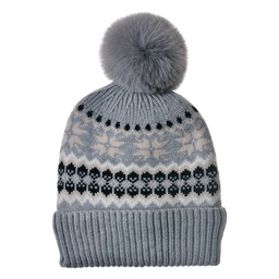 [JZCA0022G] Hat Women Grey 22x23 cm
