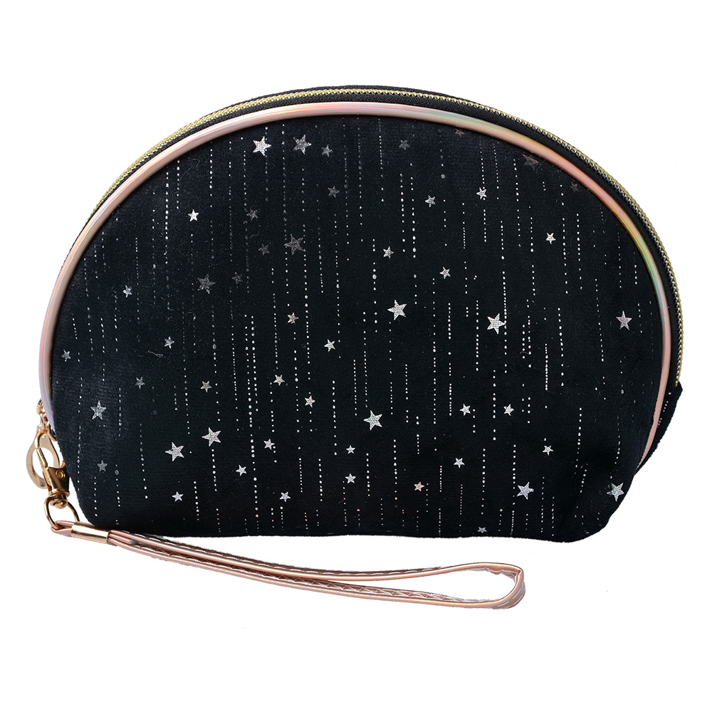 Toiletry Bag Women Black 22x8x14 cm