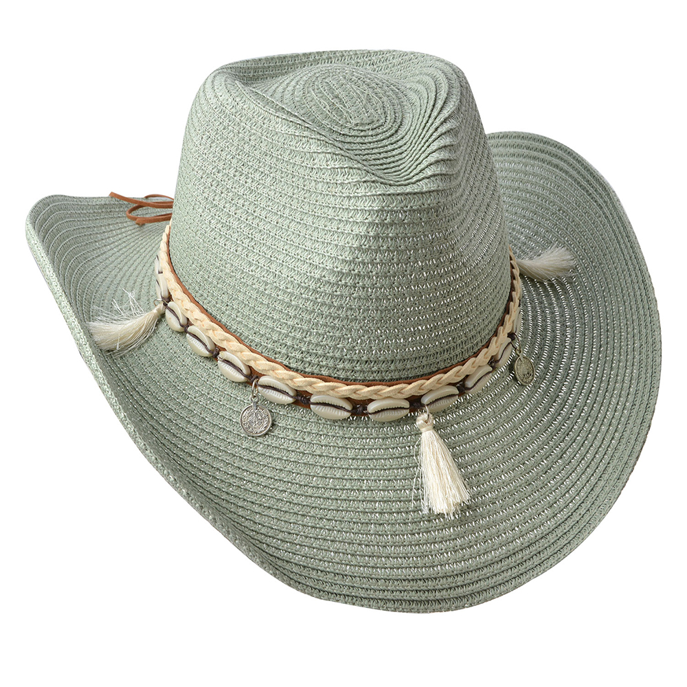 Hat Women Green 58 cm