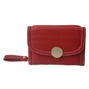Wallet Red 11x9 cm