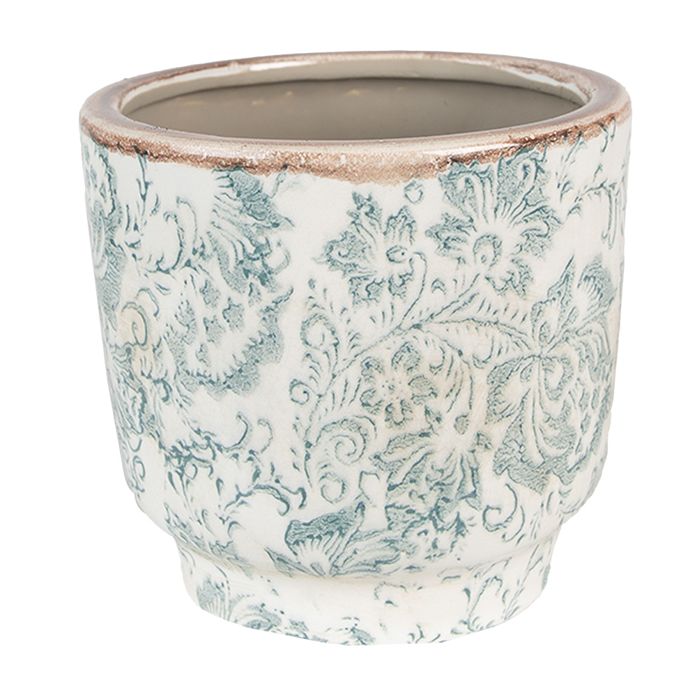 Decoratie bloempot Ø 15x14 cm