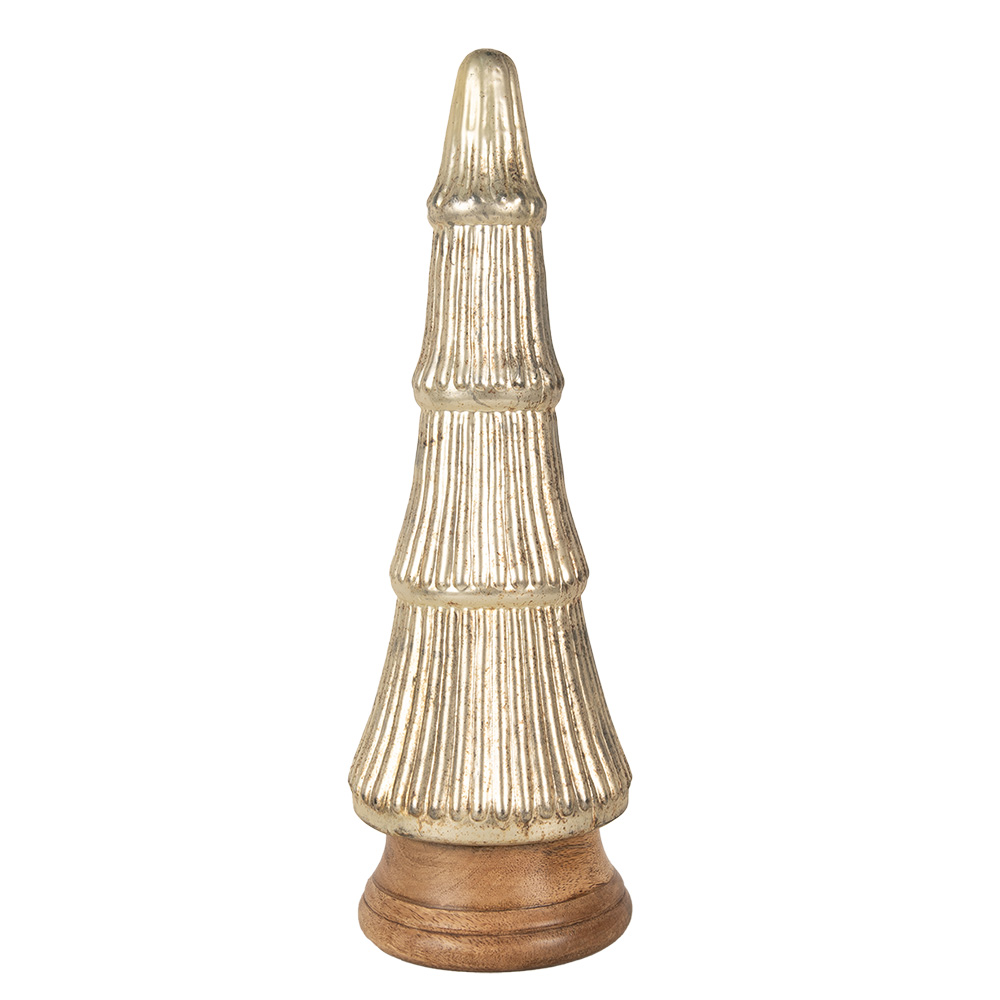 Decorazioni Natalizie Albero di natale Color oro Ø 15x45 cm