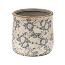 Decoratie bloempot Ø 14x14 cm