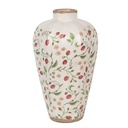 Vaso Beige Rosso Ø 24x40 cm