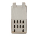 Décoration maison avec LED Beige 9x8x18 cm