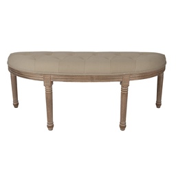 [50787] Divano Marrone Beige 125x41x48 cm