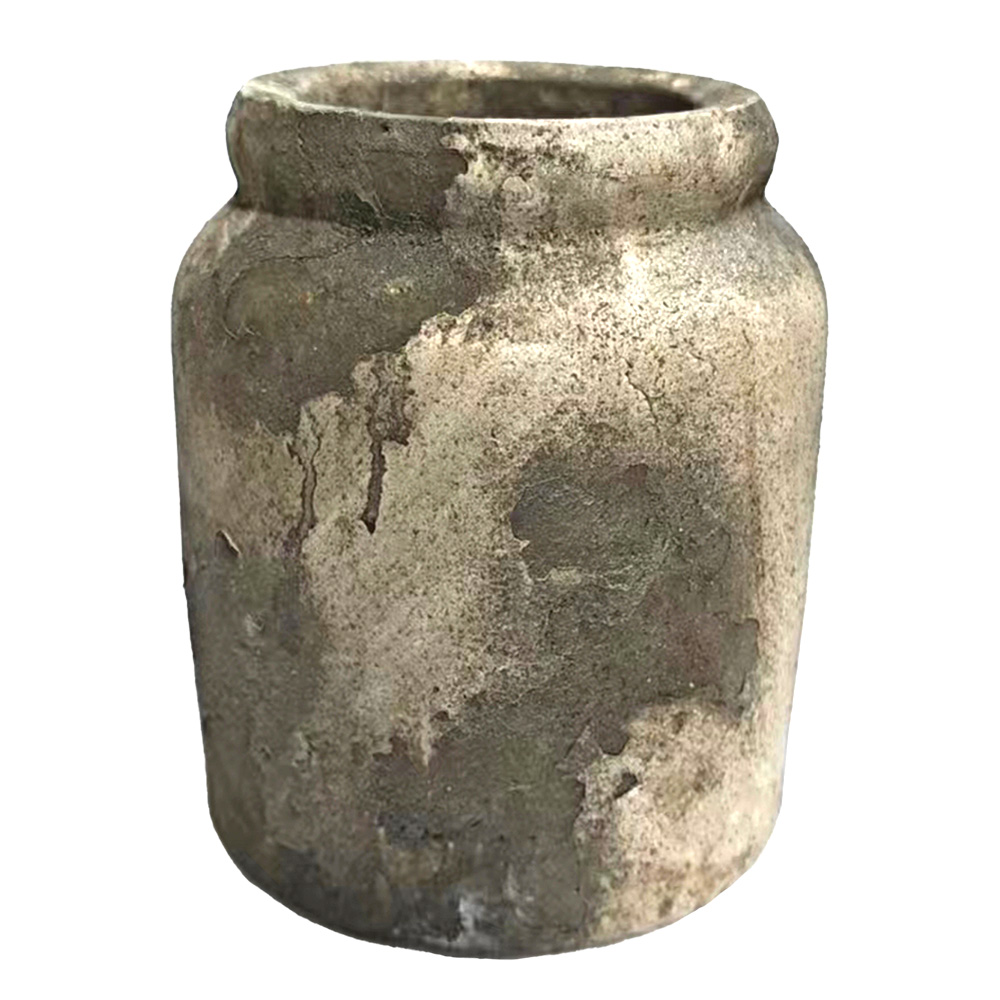 Flower Pot Inside Grey Beige Ø 17x16 cm