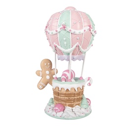 [6PR6249] Decoratie luchtballon 18x14x31 cm