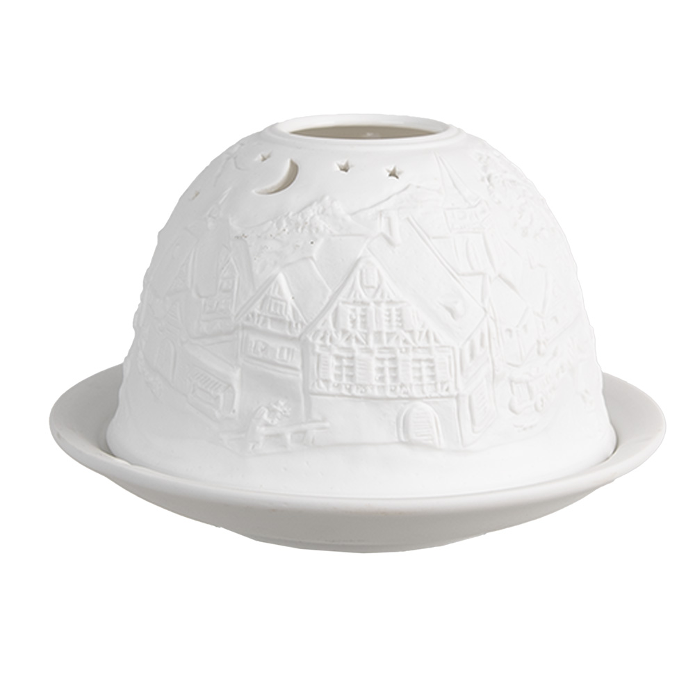 Waxinelichthouder Ø 12x8 cm