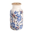 Vaso Beige Blu Ø 14x26 cm