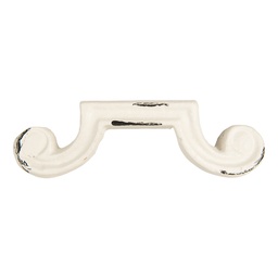 [6Y5766] Maniglia Bianco 12x4x3 cm