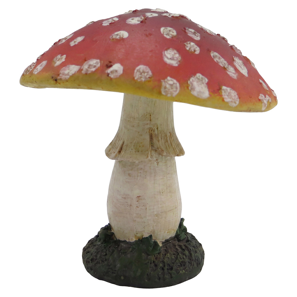 Dekoration Pilz Rot Weiß Ø 8x9 cm