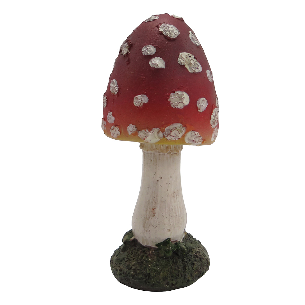 Dekoration Pilz Rot Weiß Ø 4x8 cm