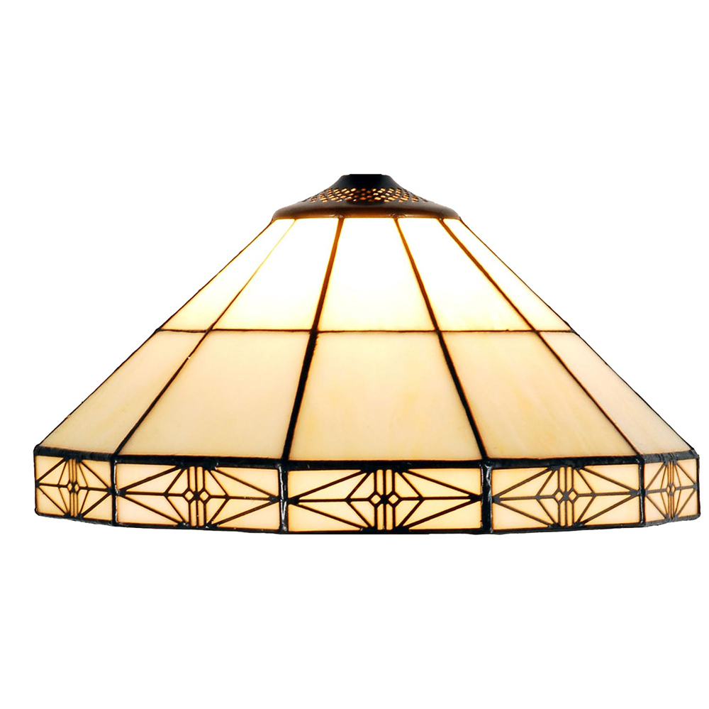 Paralume Tiffany Beige Ø 32x16 cm