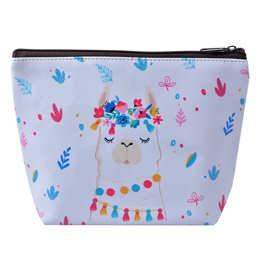 Toiletry Bag Women White 22x15 cm