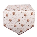 Chemin de table Beige Marron 50x160 cm
