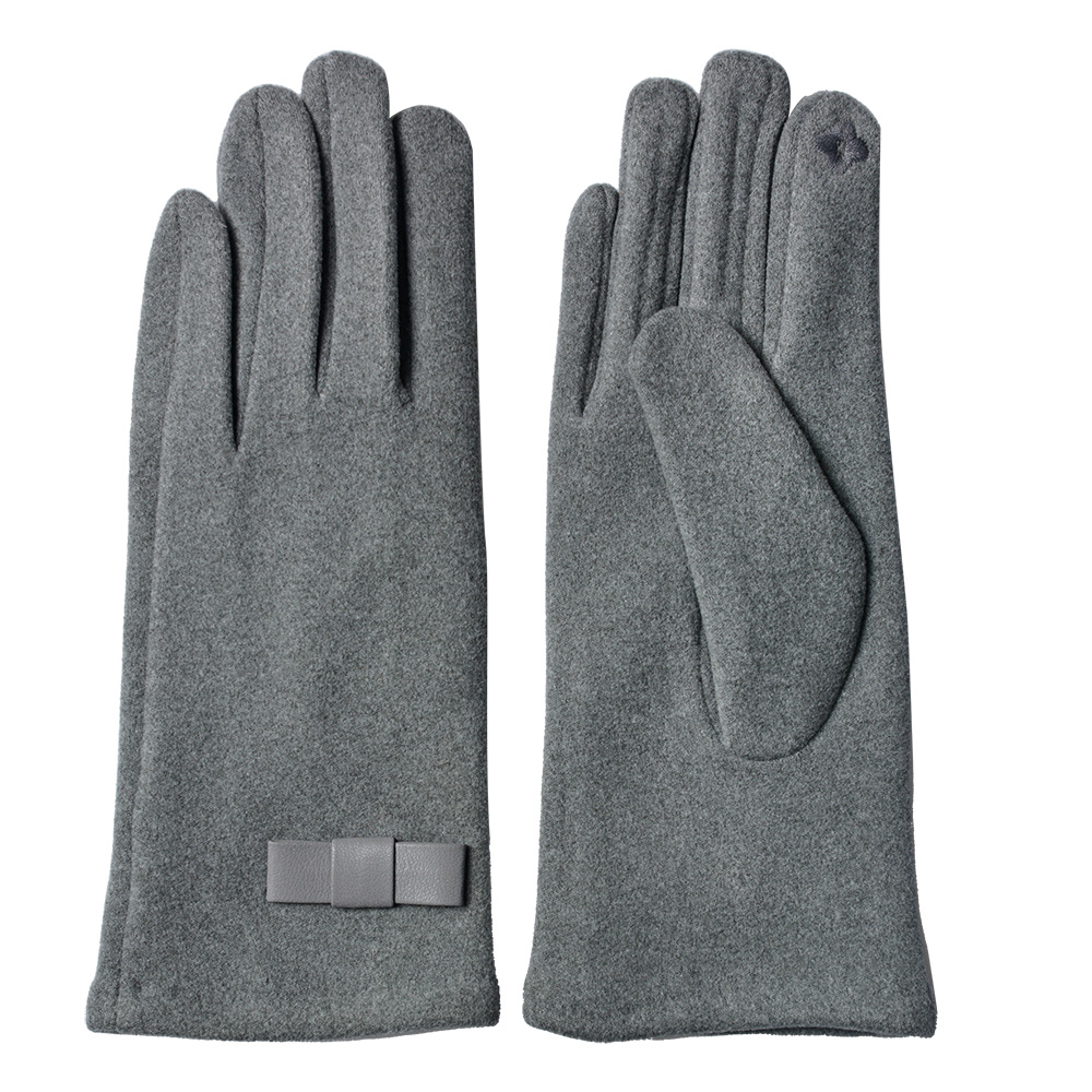 Handschuhe Winter Grau 8x24 cm