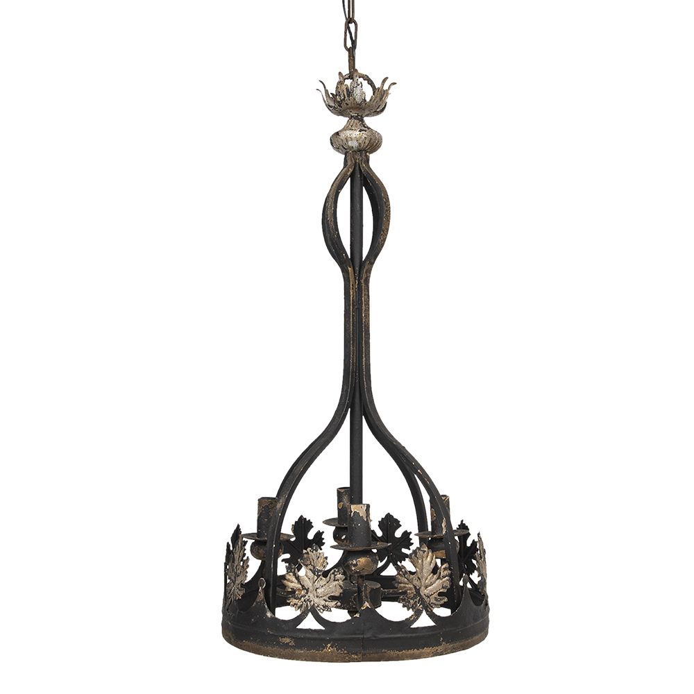 Pendant Lamp Brown Ø 40x85 cm E14/max 4x25W