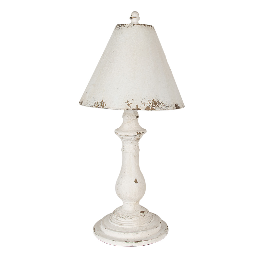 Lampada da Tavolo Bianco Ø 26x55 cm E27/max 1x60W