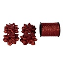 Nastro e fiocchi Rosso 5x5x15 cm