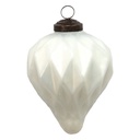 Palla di natale Bianco Ø 7x8 cm