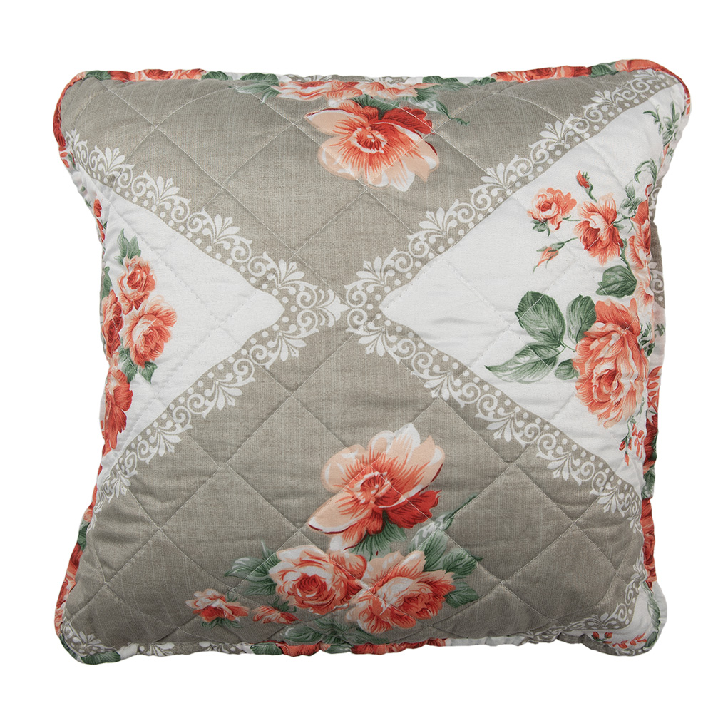 Housse de coussin Gris Beige 40x40 cm