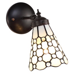 [5LL-6207] Wandlamp Tiffany 17x12x23 cm E14/max 1x40W