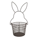 Panier Lapin Marron Ø 15x34 cm