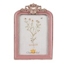 Cadre photo Rose Couleur argent 13x2x20 cm / 10x15 cm