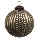 Boule de Noël Marron Ø 7x7 cm