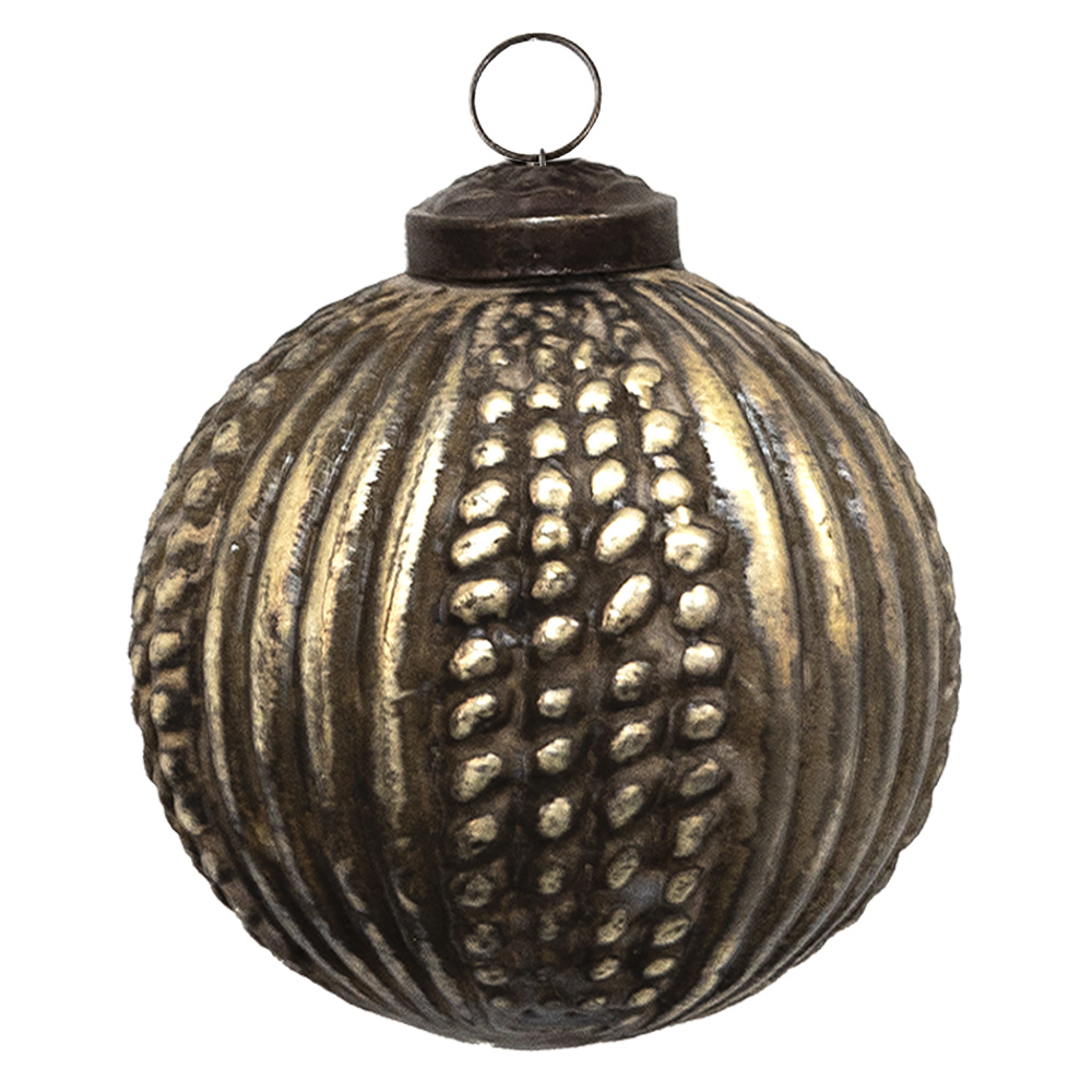 Weihnachtskugel Braun Ø 7x7 cm