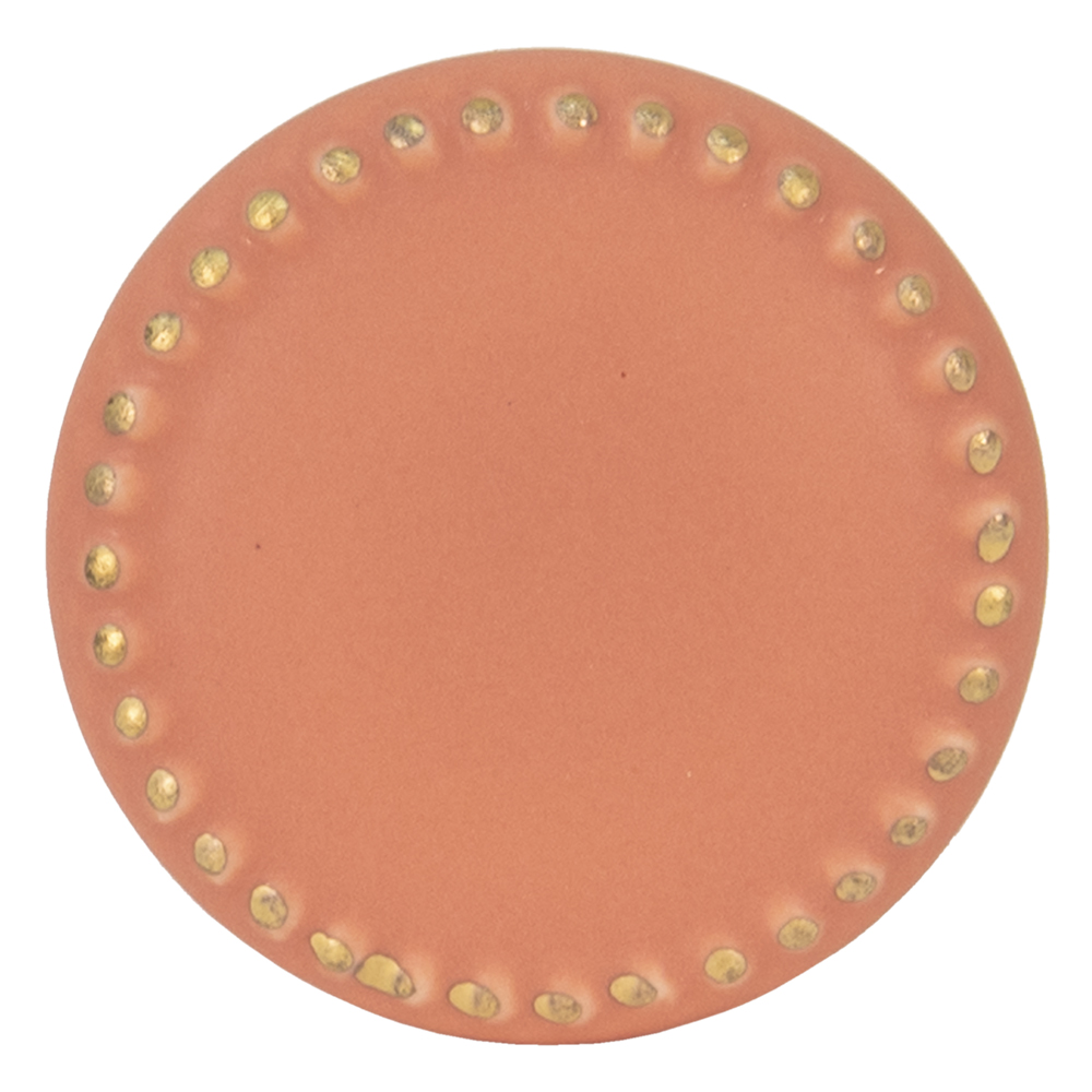 Türknopf Orange Ø 4x3 cm / S4 cm