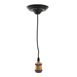 [5LL-95R] Snoerpendel Ø 14x150 cm E27/max 1x60W