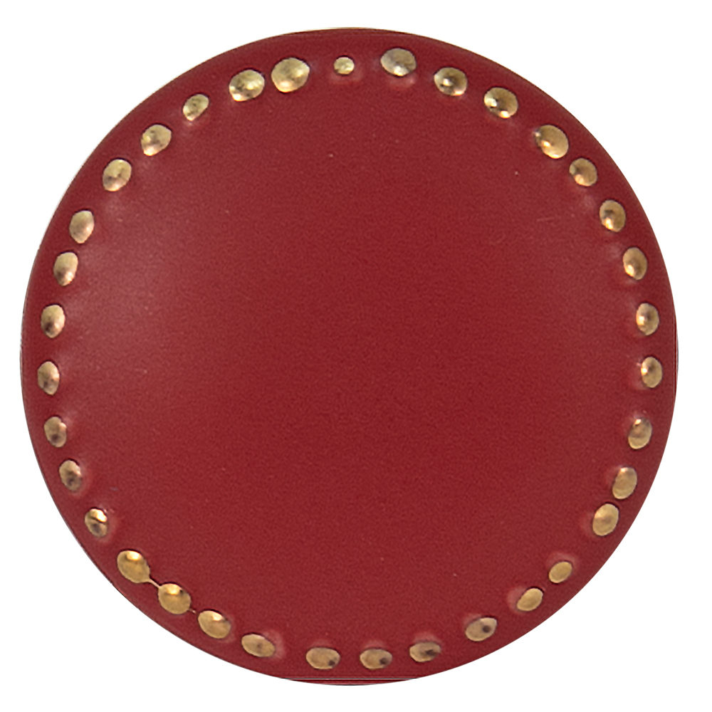 Pomello per Porta Rosso Ø 4x3 cm / S3 cm