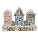 Décoration Maison Blanc 13x4x10 cm