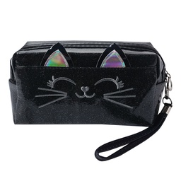 [JZTB0024Z] Toilettas 18x10 cm zwart