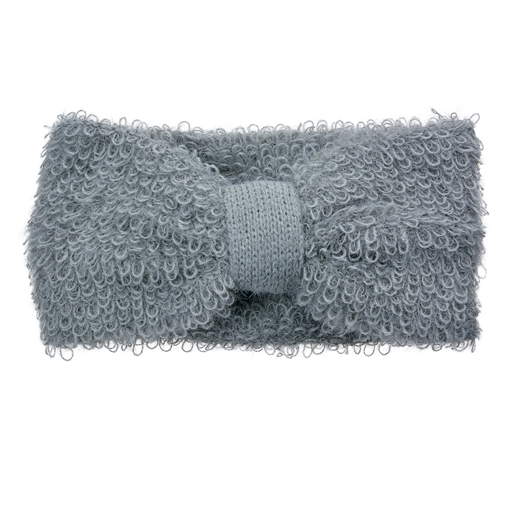 Bande de cheveaux 10x22 cm Gris