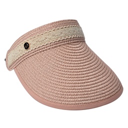 [JZCAP0008P] Sun Visors for Women Pink